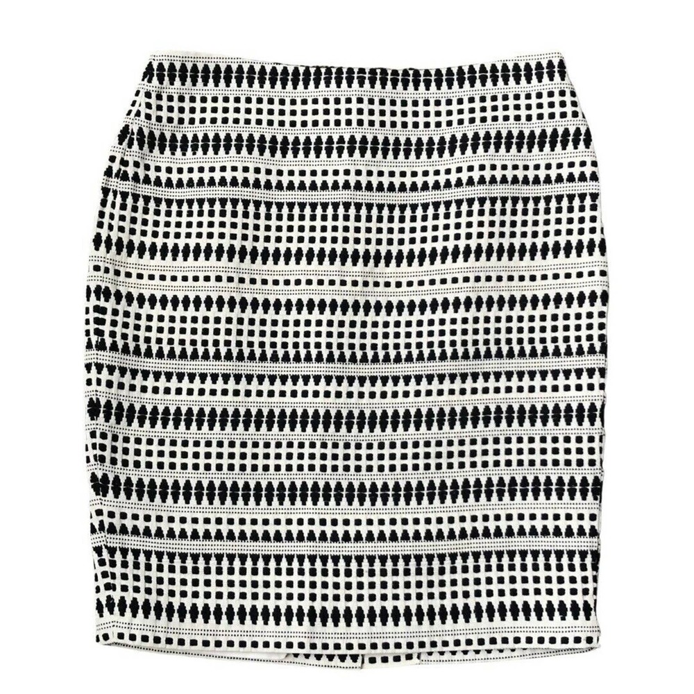 LOFT Straight Skirt 0P Back Zip Lined